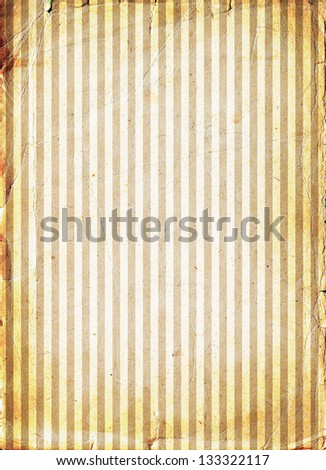 Brown paper background with stripes