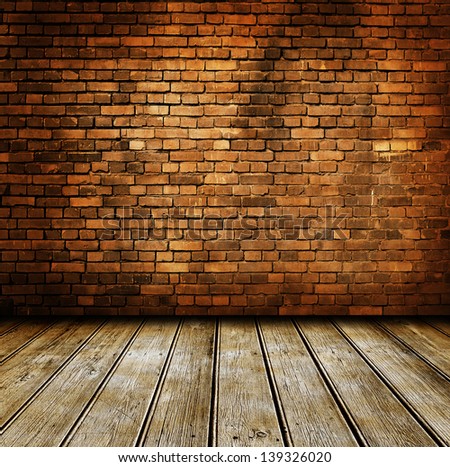 Old Room With Brick Wall