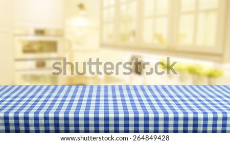 empty table for product display montages