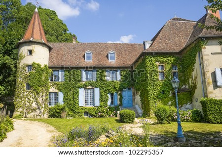 La-Tour-du-Pin (Isere, Rhone-Alpes, France) - Castle and its garden
