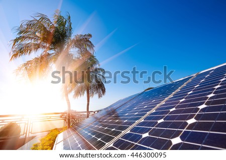 Green energy and sustainable development for solar energy power generator