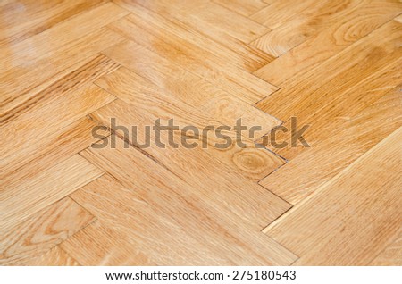 natural wooden parquet floor for texture