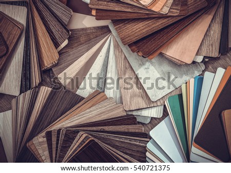 Color wood texture palette guide. toned image