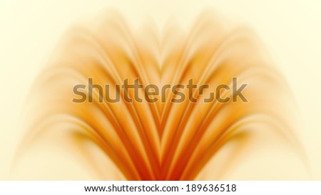 orange cross process fountain wave pattern shell pastel background