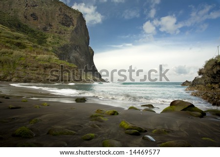 Madeira+beach+portugal+photo