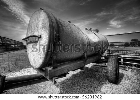 Storage Tank for water at farm