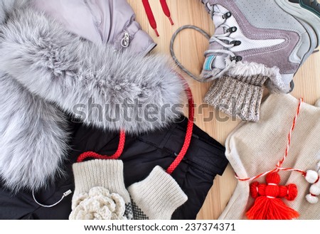 warm clothes for winter recreation