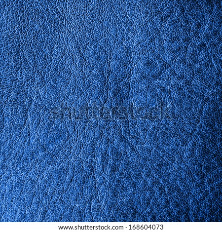 blue leather texture.Leather background
