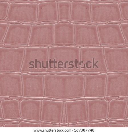 painted  brown crocodile leather  texture