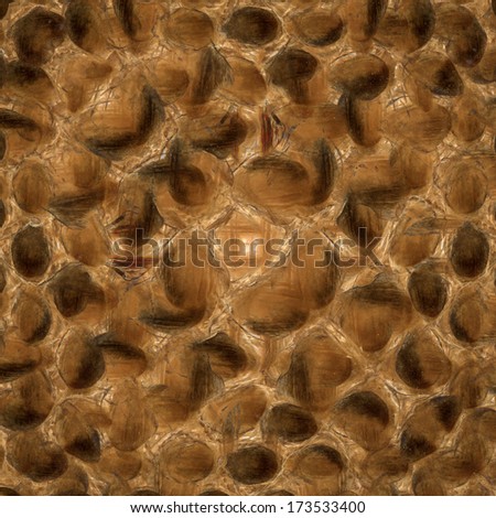 Brown background based on reptile skin