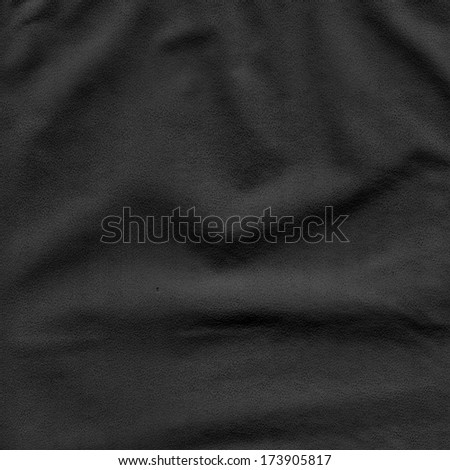 crumpled black material background