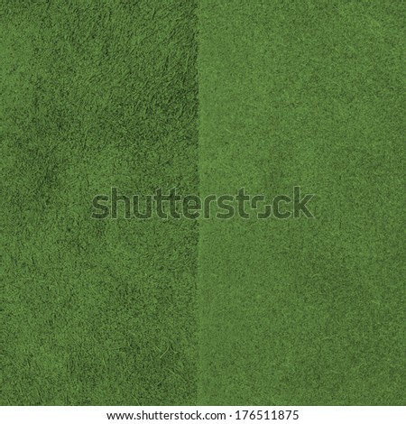 two kinds of  green leather texture