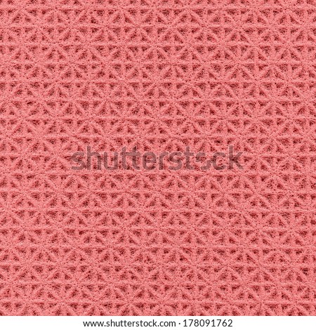 red sponge texture
