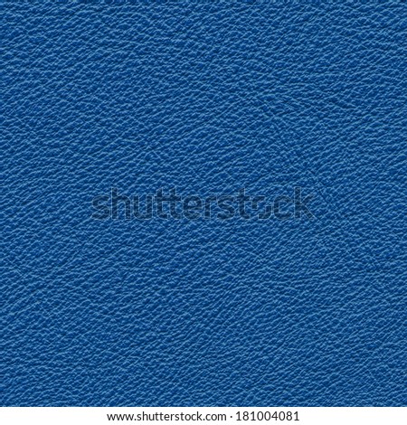 blue leather texture closeup.Leather background