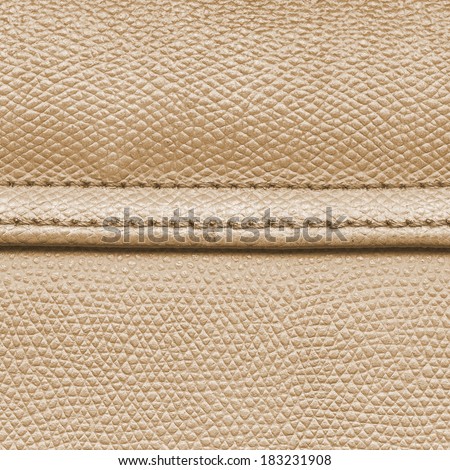 light brown leather texture, Fragment of leather bag