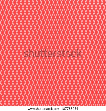 white grid pattern  on red background