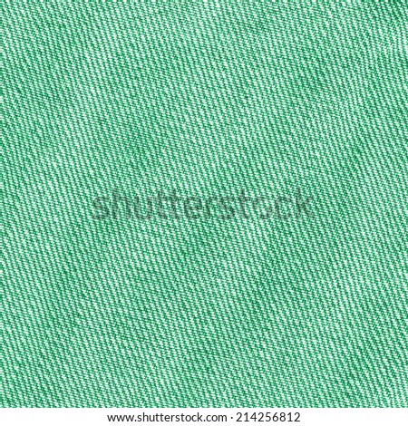 crumpled light green jeans fabric texture