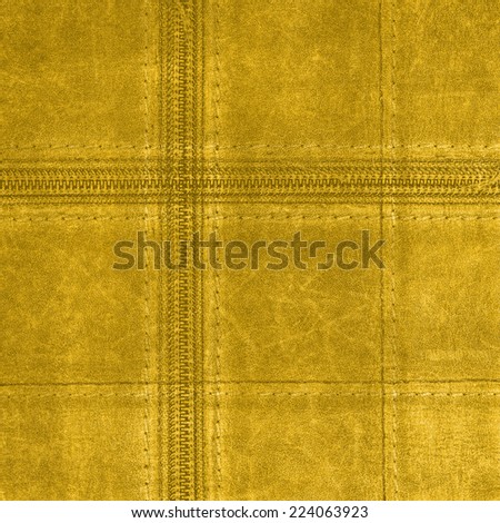 fragment of yellow leather clothing accessories