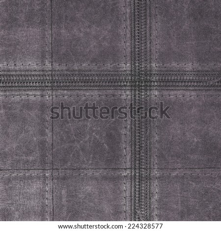 fragment of violetish - brown leather clothing accessories