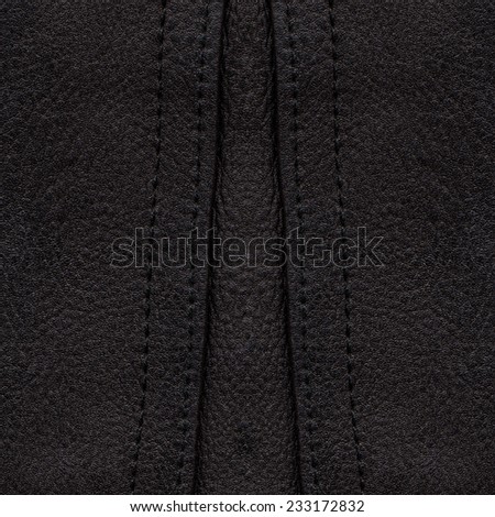 Fragment of brown leather clothing accessories as background