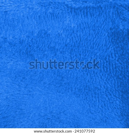 blue faux fur texture. Can be used as background