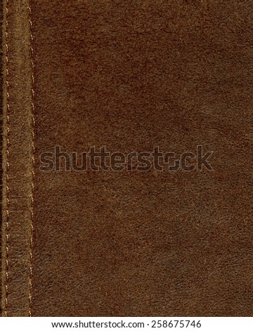 brown qualitative leather  background, border