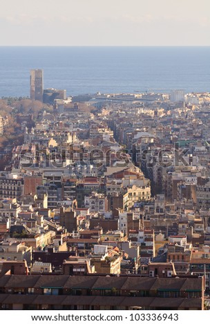 Barcelona City View