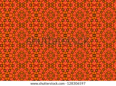 Orange and black abstract background