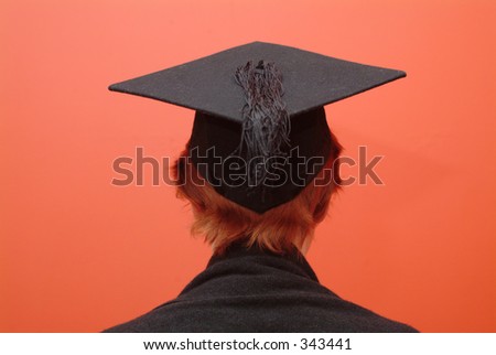 Student with mortar board 2