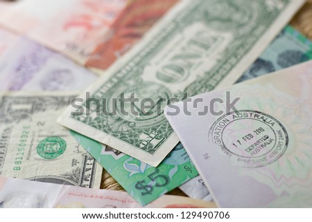 Foreign Currency And Passport
