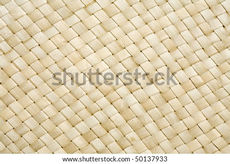 High resolution woven sea grass diagonal weave pattern of a basket