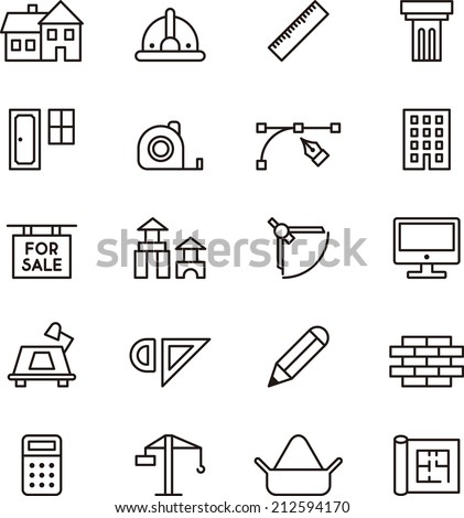 Architecture & Construction icons