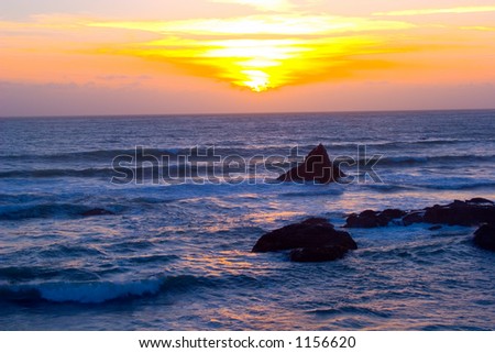 Beautiful California Sunset