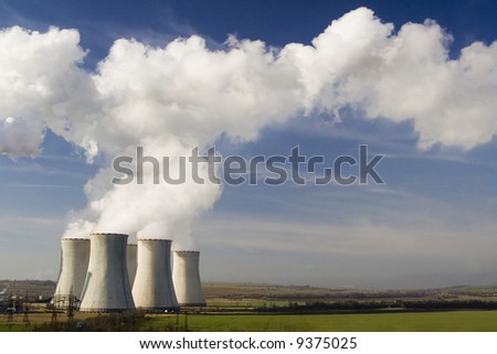 the steam turbine power plant Pocerady - Czech Republic