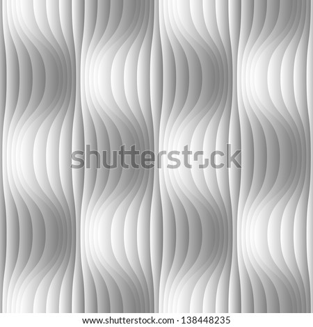 Vector seamless pattern with spherical volume shapes Ornamental monochrome illustration with geometric texture of wavy forms Simple abstract decorative background with optical effect for print web Vector seamless pattern with spherical volume shapes Ornamental monochrome illustration with geometric texture of wavy forms Simple abstract decorative background with optical effect for print web