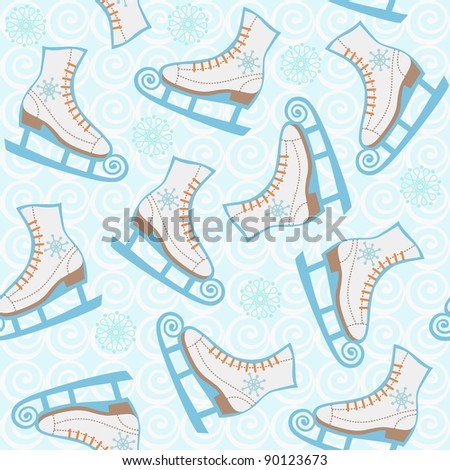 Retro Ice Skates