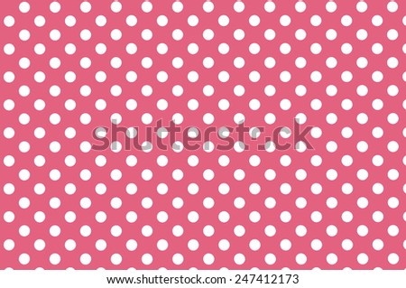 Light red old retro paper background with small polka dot pattern