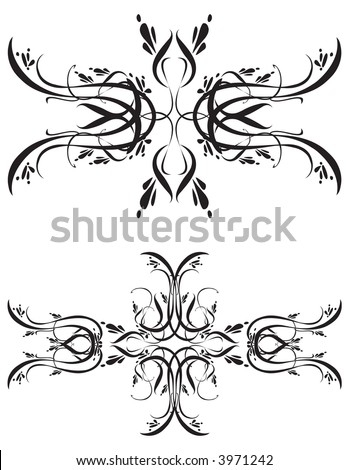 stock photo Unique graphics useful as decorations ornaments and 