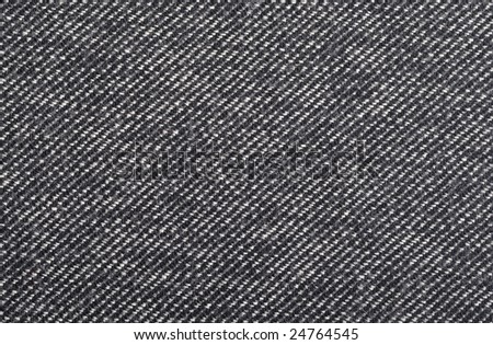 Close-up background picture of black-and-white wool material