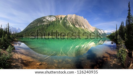 Sherbrooke Lake, British Columbia, Canada  Start Point Hike is Approx 30 Miles West of Lake Louise Approx.3/4 hour easy Hike, One way