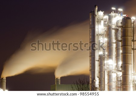 Oil-refinery plant