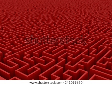 Red labyrinth