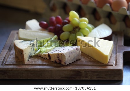 Cheese board.