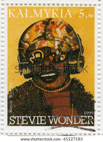 stevie wonder on a stamp