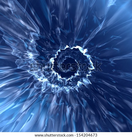 Abstract blue futuristic digital background