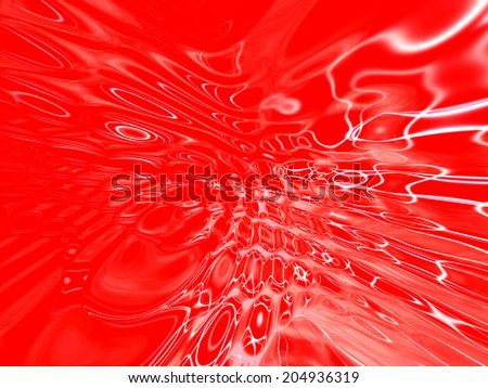 Glossy red modern abstract background