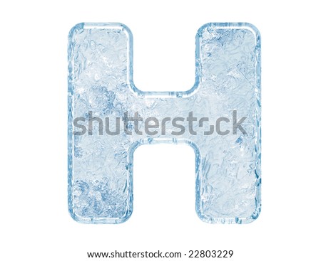 http://image.shutterstock.com/display_pic_with_logo/89323/89323,1231157533,1/stock-photo-ice-font-letter-h-upper-case-with-clipping-path-22803229.jpg