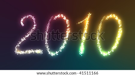Holiday lights inscription \