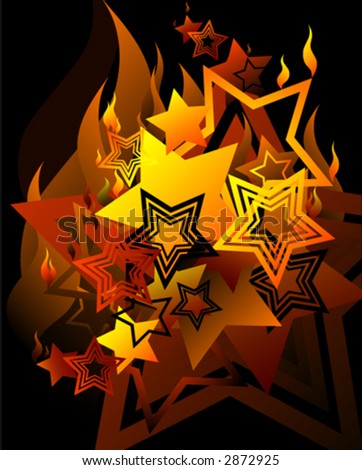 stars on fire