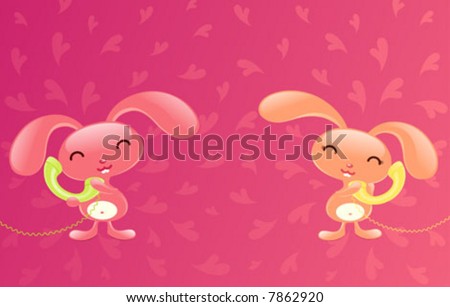 Cute baby animals.Vector illustration.